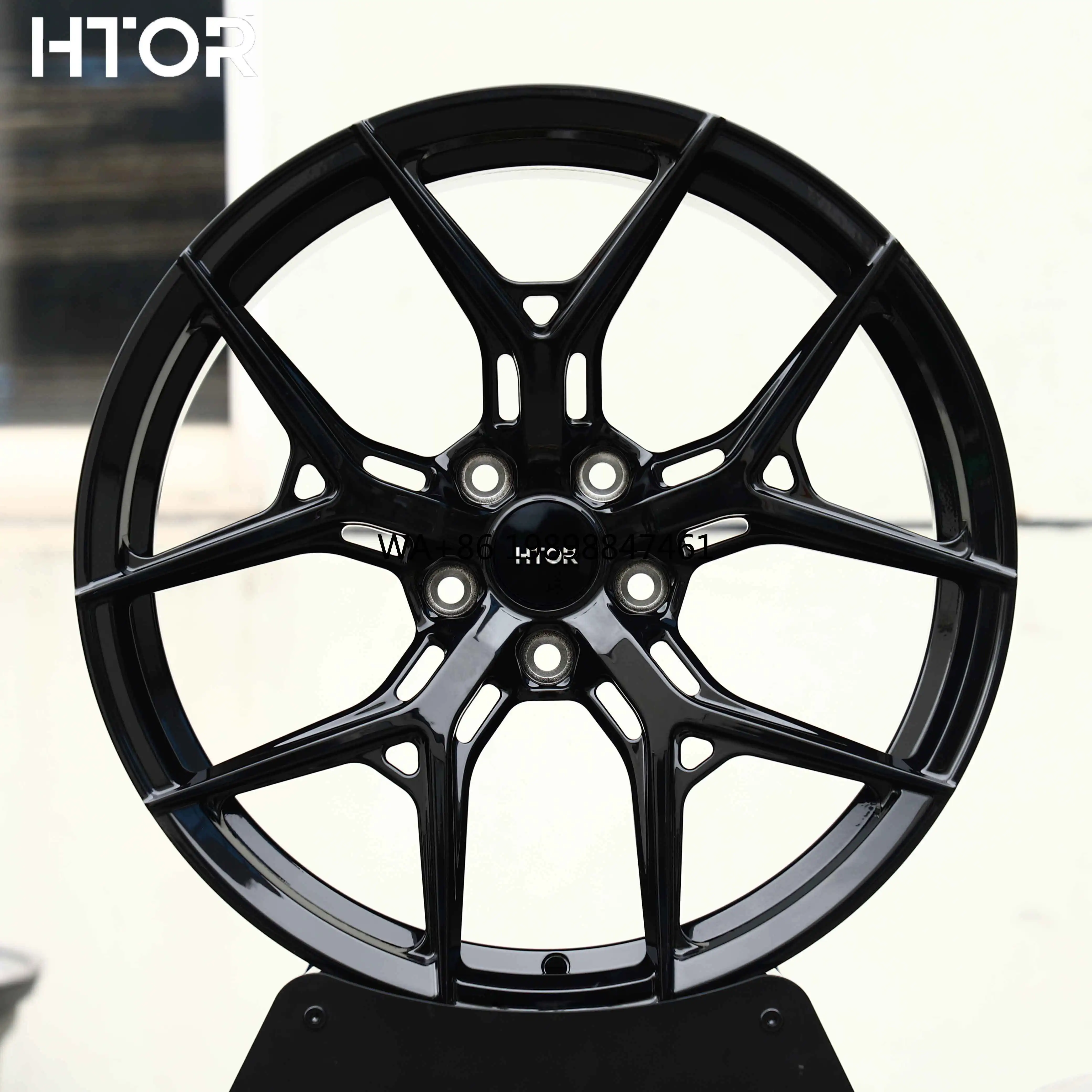 

Кованые спортивные диски HTOR Y-образной формы, глянцевые черные, 19x8.5, 20x9, 21x10, 22x10.5, 5x112, 5x120 для C63, E63, GT, S-класса, C43, C55, E53