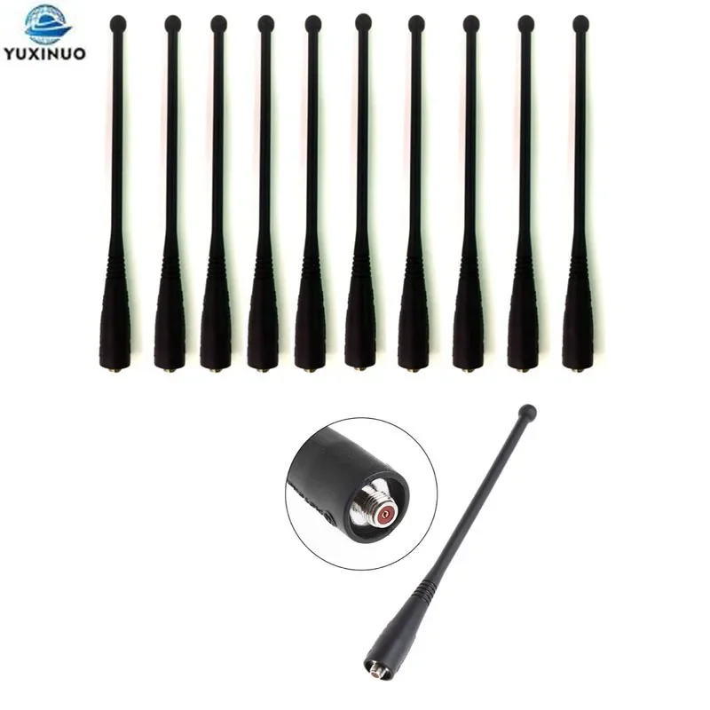 10PCS UHF 800MHz Whip Antenna For Motorola HT1000 JT1000 MTX838 MTS2000 XTS2500 TXS3000 MTX9000 APX7000 APX6000 Radio Dropship