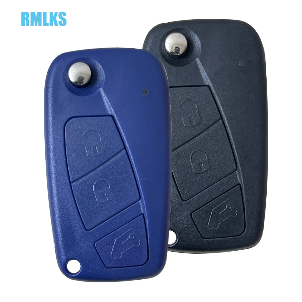 For FIAT Punto Ducato Stilo Panda 2 3 Buttons Replacement Flip Folding Remote Car Key Shell Case Cover SIP22 Blade