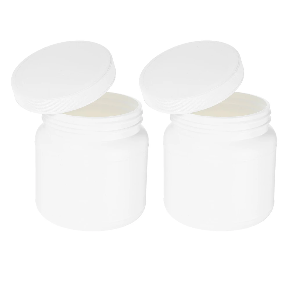 

2 Pcs Milk Powder Storage Tank Empty Kitchen Containers Snack Cookie Jars Plastic
