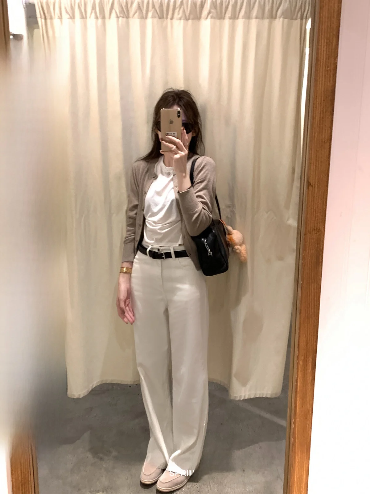 

Джинсы прямого кроя Floral Home nt Leisure Pure Color для женщин, весенне-осенние, повседневные, с высокой талией, утягивающие, удлиняющие ноги