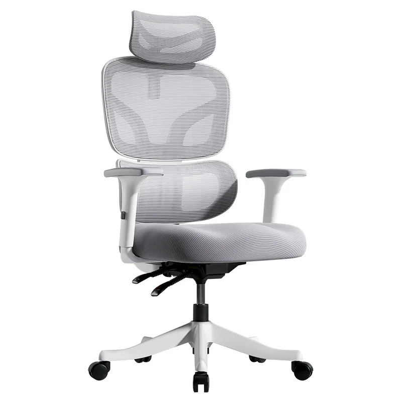 Ergonomic Office Gaming Chair with Lumbar Support Reclining Computer Chair for Home Dorm Long Sitting Adjustable & Sturdy