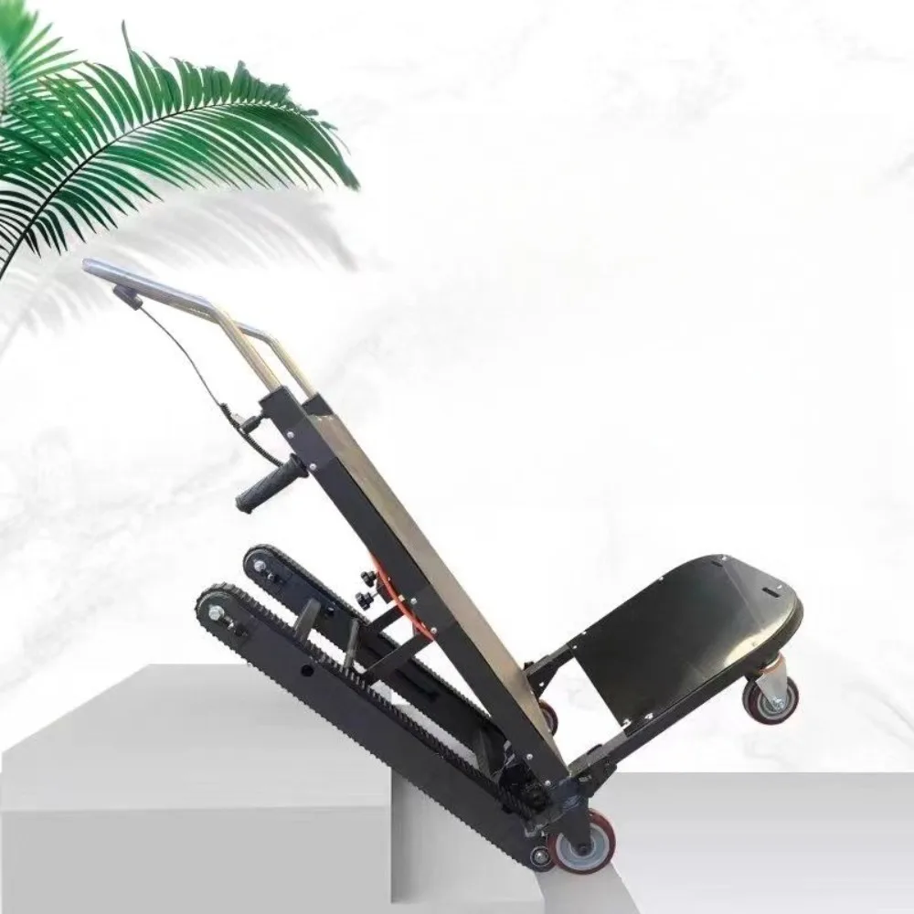 

Electric climbing machine crawler automatic up and down foldable trolley