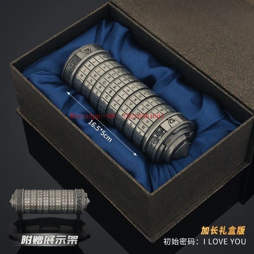 

Западный классический кодовый замок, коллекция металлических украшений, подарочная коробка в стиле ретро, быстрая доставка