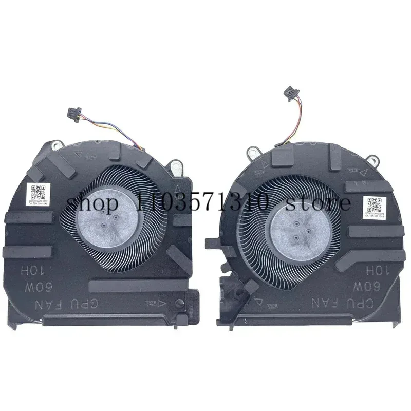 

Новый охлаждающий вентилятор для ноутбука, процессора и графического процессора для HP Victus 16-D 16-E 16-e0011ns TPN-Q263, 60 Вт/80 Вт JM