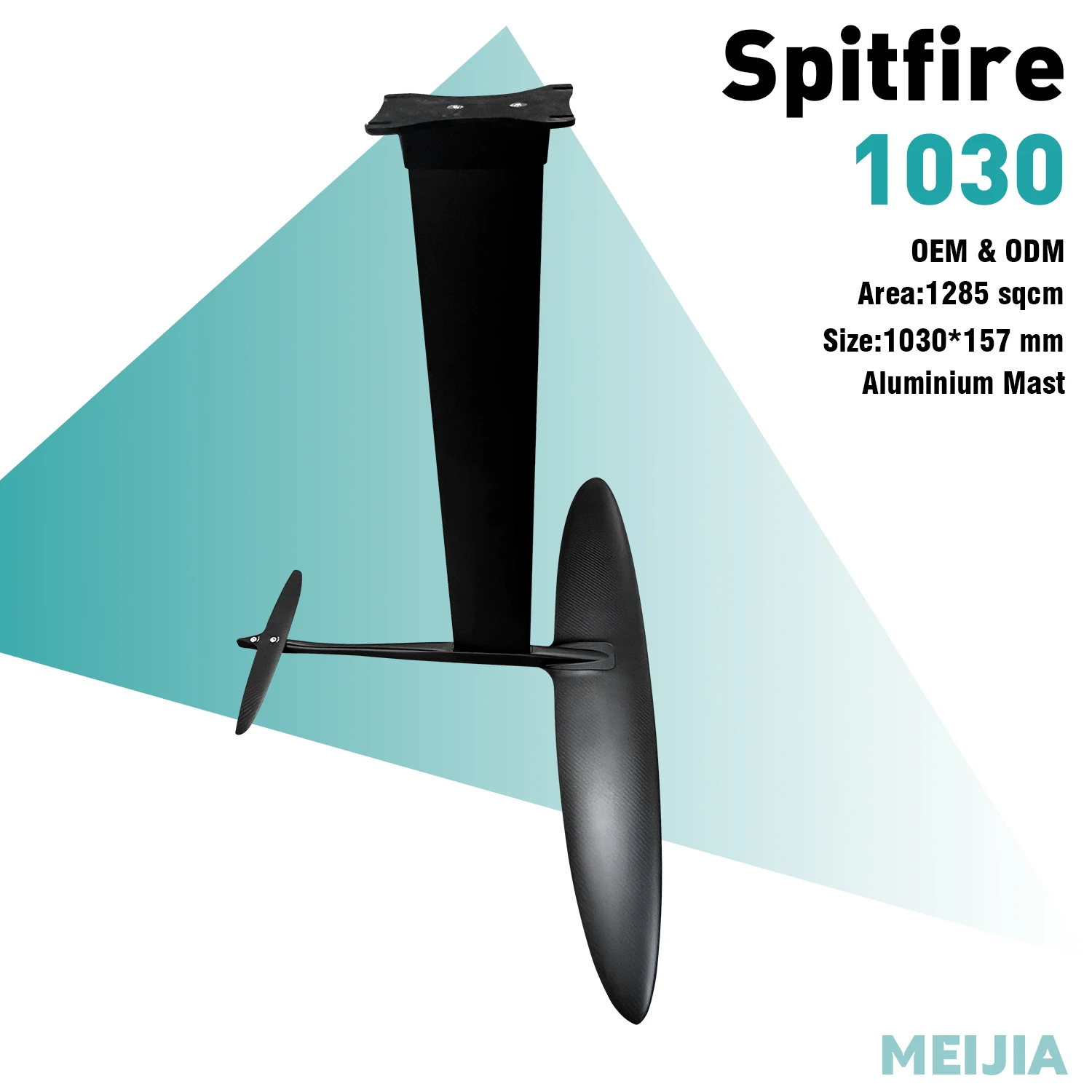 Extreme Water Sports Equipment Upgrade Spitfire 1030 1285sqcm Multi-functional Carbon Fiber Wing Foil Hydrofoil Surfing
