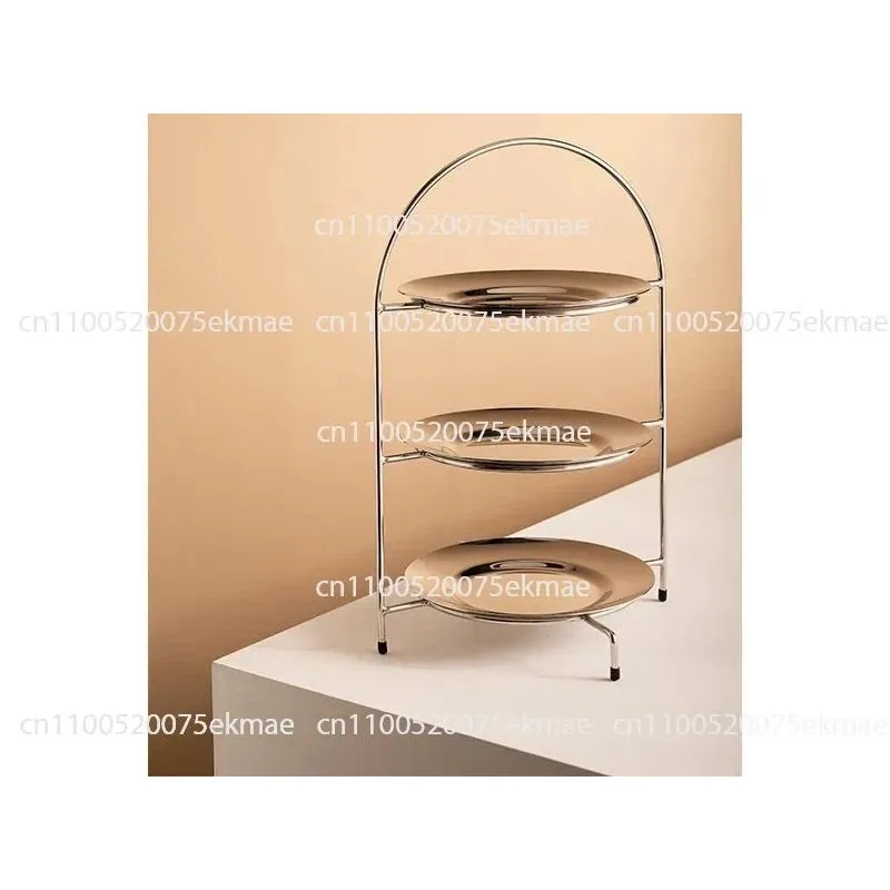 Three-tier Cake Stand, Afternoon Tea Tray, Dessert Display Stand, Fruit Platter – Minimum Order of 2 Sets