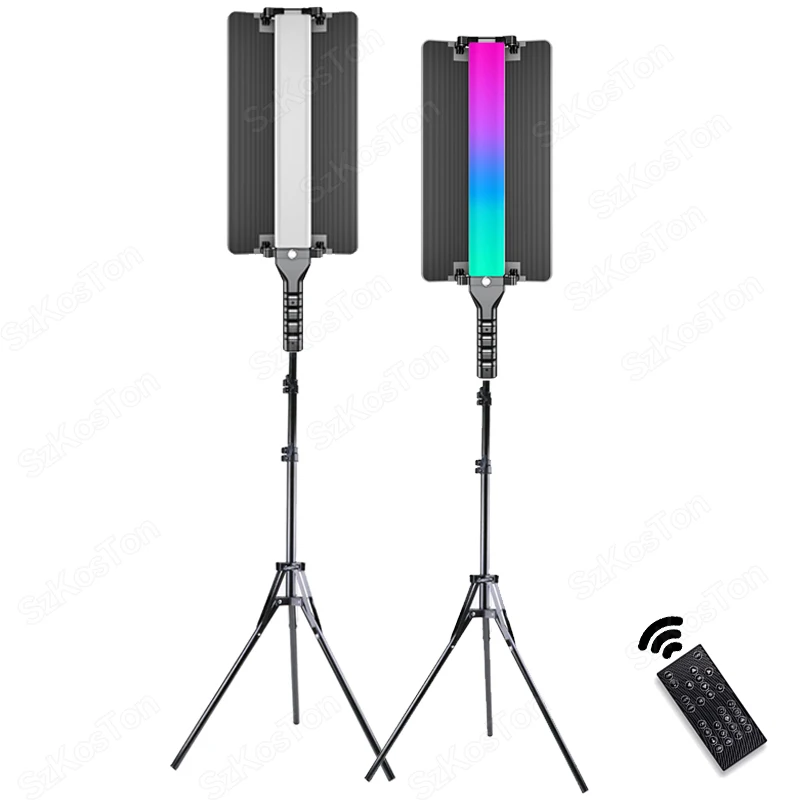 RGB Handheld LED Light Stick Video Light Wand Stick 360 Full Color 22W 2700K-5500K Photography Tube Lighting