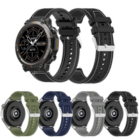 Strap For Zeblaze Vibe 7 Pro Watch Band Bracelet Correa 22mm Sports Silicone Wristband Accessories Belt For Zeblaze Stratos 2 3