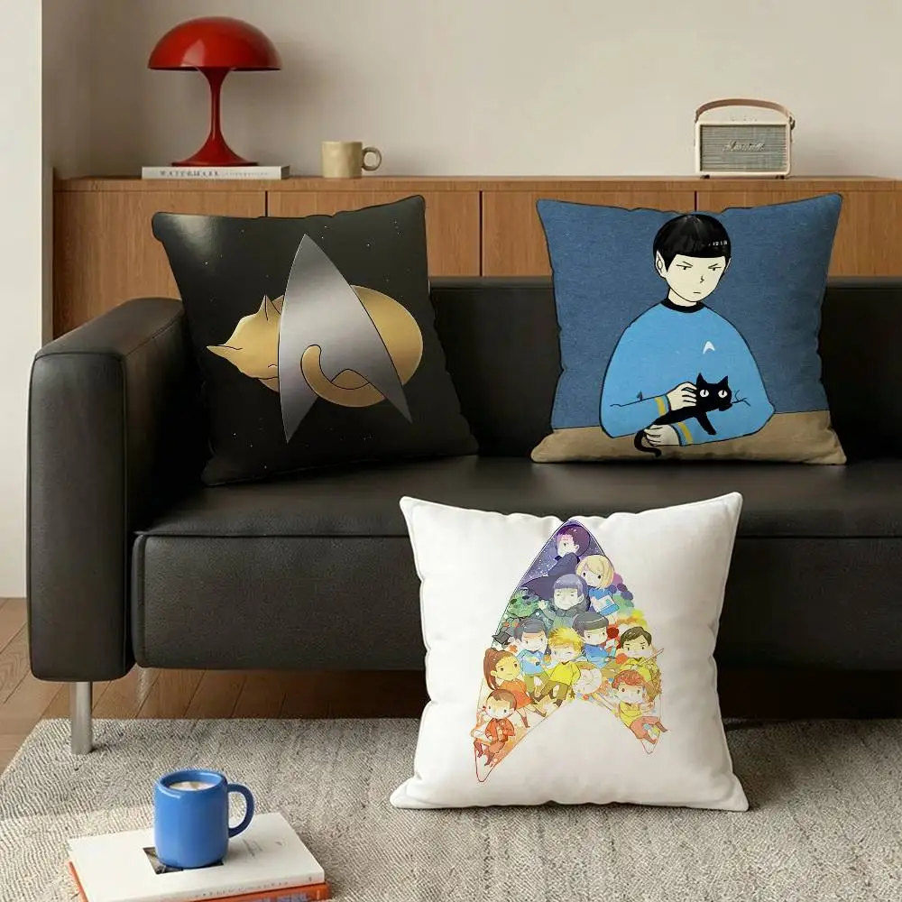 S-Star Trek   Various Sizes Square Pillow Case For Car Home Bedchamber Decor