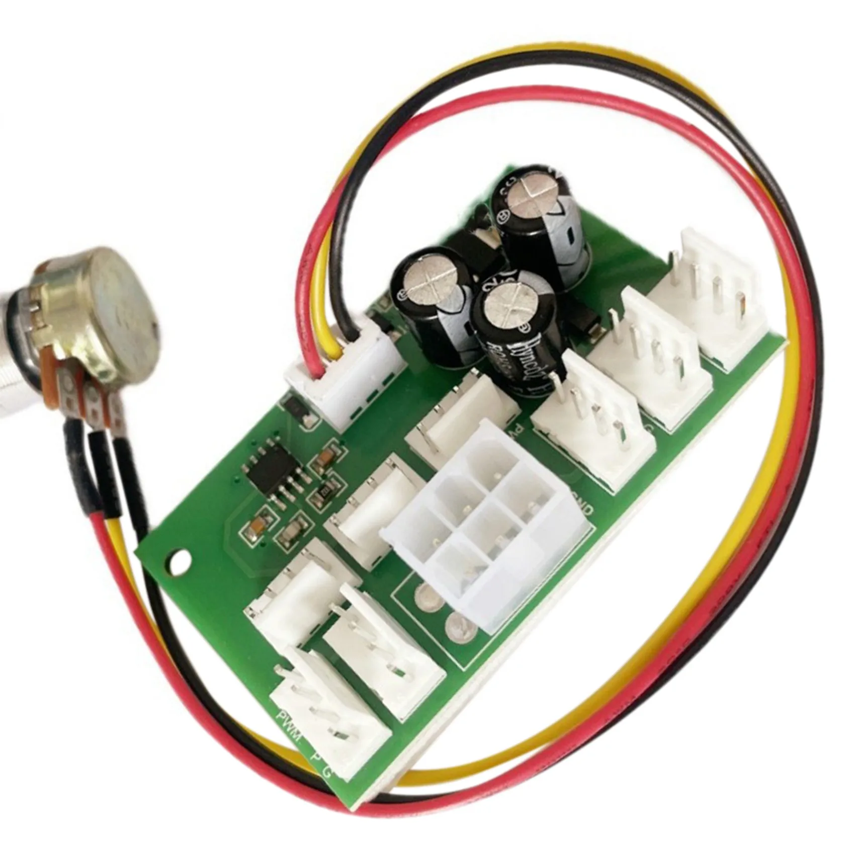 4X Computer Case Miner Fan Speed Controller 8-Channel Fan Hub PWM High-Power Violent Fan Controller Fan Speed Governor
