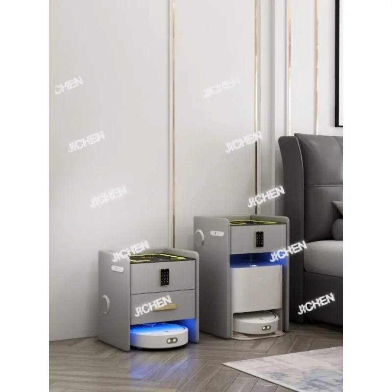 

Прикроватный умный столик Neu Home Furniture с беспроводной зарядкой и Bluetooth-колонкой