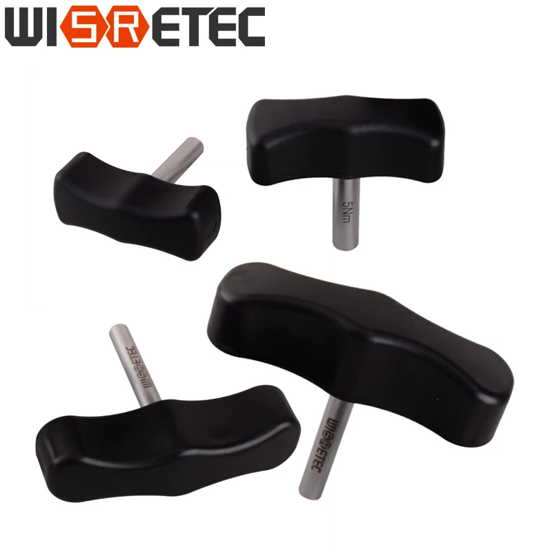 

WISRETEC T-Handle Fixed Torque Wrench Bike Spanner Repair Tools CNC Blade Precise Tightening Torque Detection