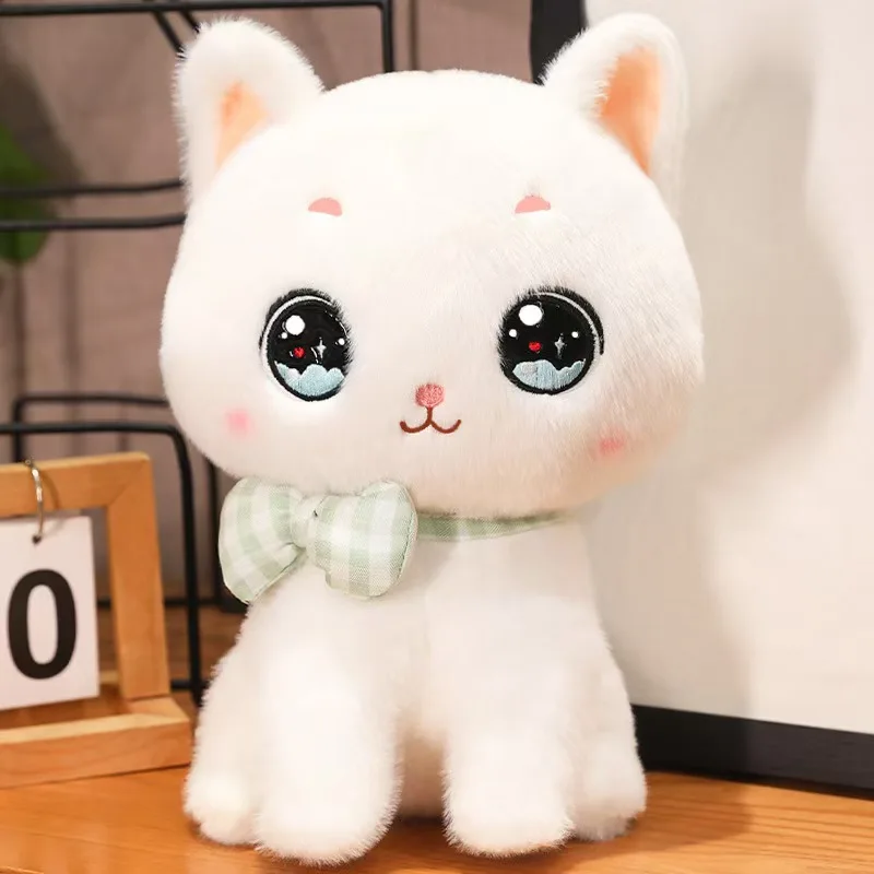 사랑스러운 새 봉제 고양이 장난감, 힐링 시리즈는 어린이들을 위한 동반자 선물로 따뜻함과 마음의 평화를 선사합니다