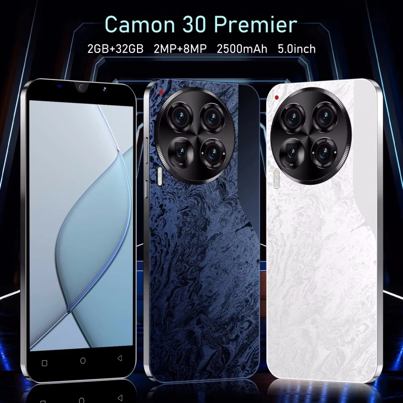 هاتف Camon 30 Premier 5G 2025 الجديد بشاشة 7.38 بوصة عالي الدقة وأندرويد 14 هاتف محمول سنابدراجون 8 gen3 بشريحتين 8800 مللي أمبير في الساعة غير مقفول