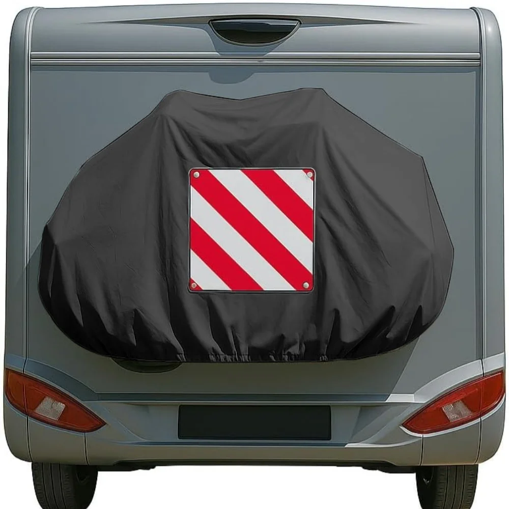 Copertura per bicicletta posteriore per auto multifunzionale per roulotte e camper Copertura per bicicletta impermeabile antipolvere e resistente alla neve