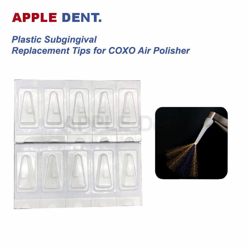 

COXO Dental Plastic Subgingival Replacement Tips and Nozzle for COXO Air Polisher 1Box/50 Pieces