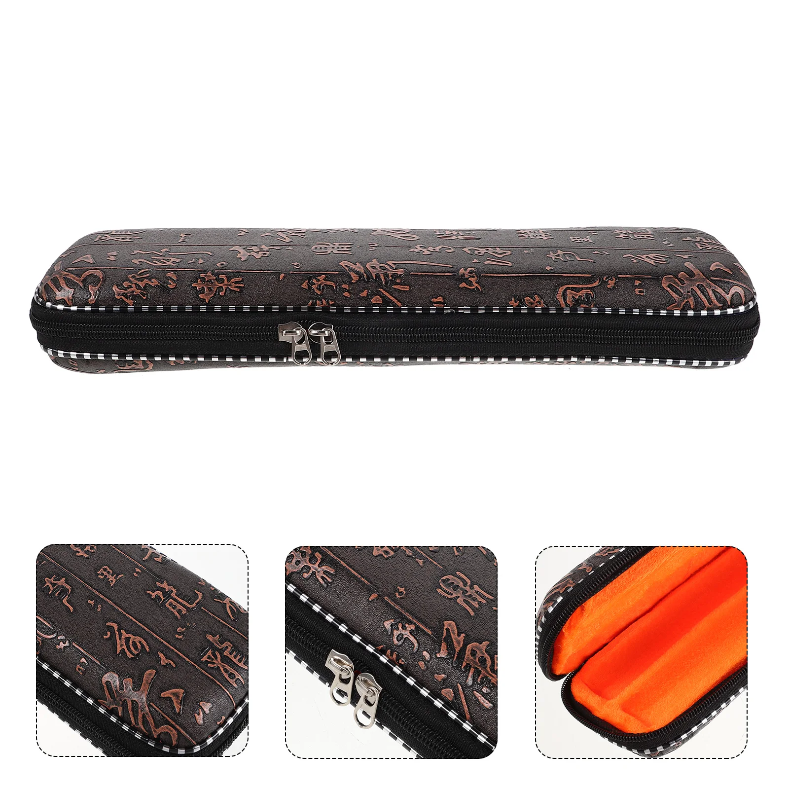 

Bamboo Flute Storage Case Waterproof Sectional Flute Organizer Lightweight Travel Protective Bag Dizi Instrument Carry