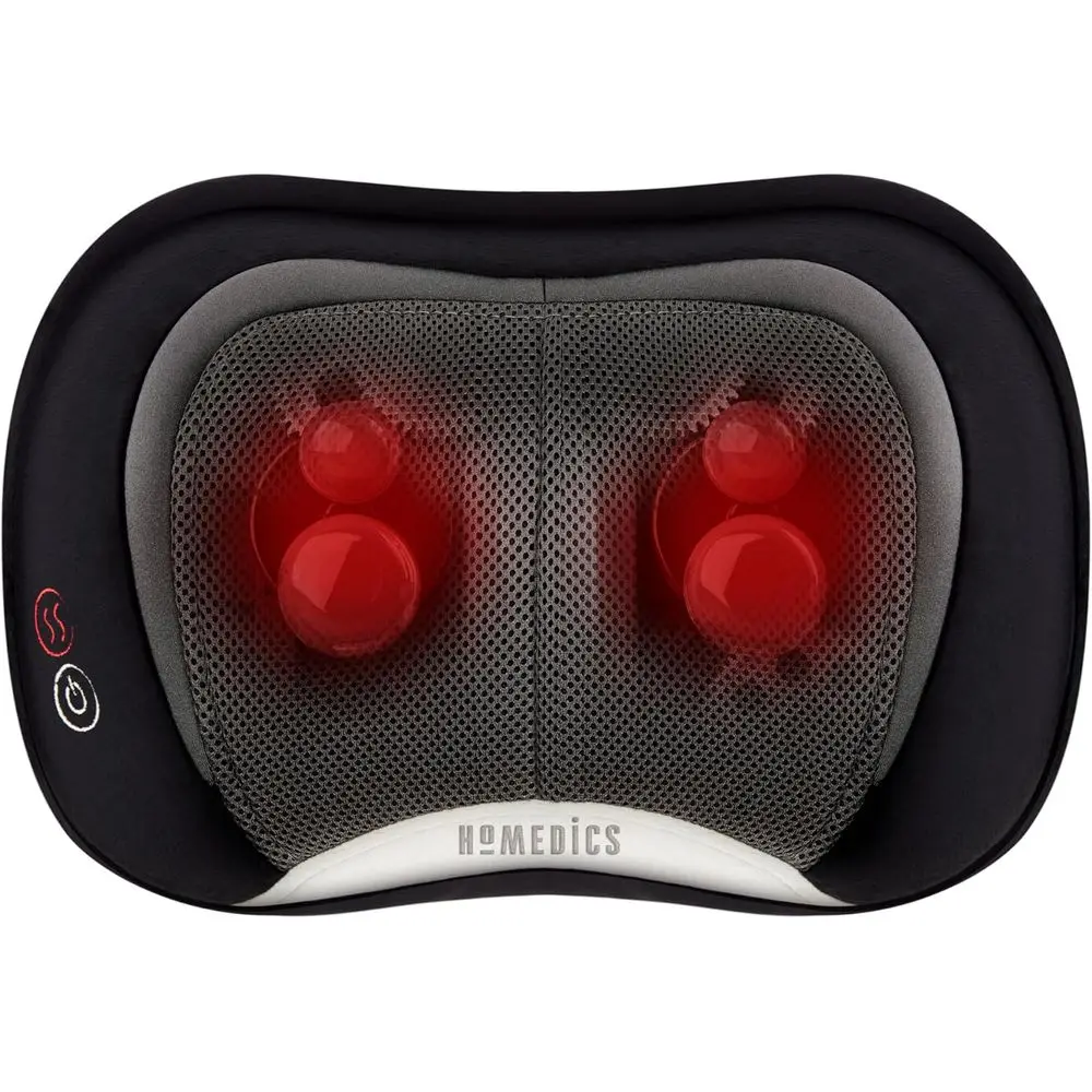 

Full-Body Shiatsu Massager with Vibration and Heat for Neck, Back, and Shoulders - Portable for Home or Office