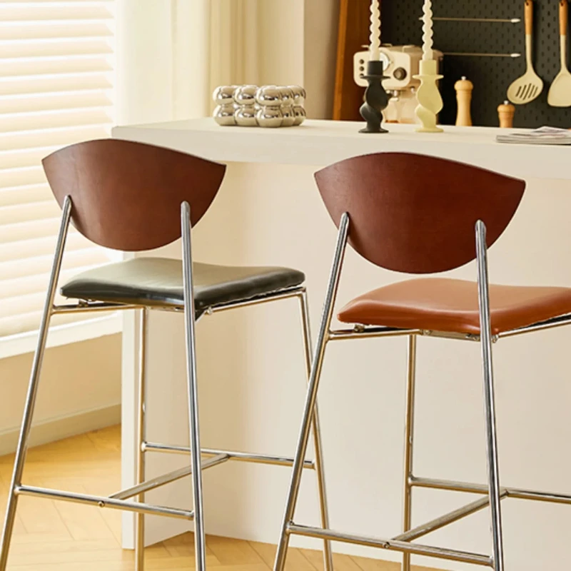 مريح الحديثة عالية الشمال مسند الظهر الاسترخاء حزب جزيرة كراسي بار خلع الملابس عالية الجودة مصمم أثاث المنزل الموضة