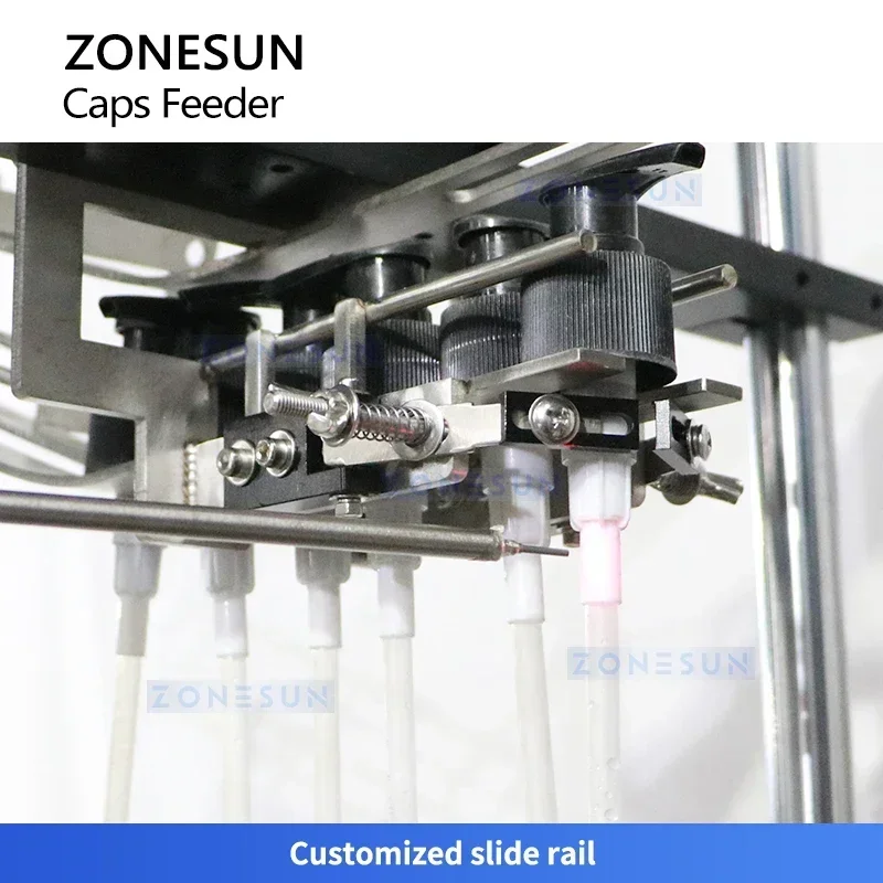 Zonesun bouteille de pulvérisation équipement d'emballage déclencheur pulvérisateur bouchon Machine d'alimentation bouchon bol mangeoire Dip Tube déclencheur ZS-XG445S