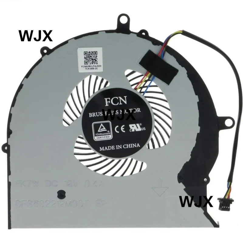 For ASUS GL703 GL703V GL703VD GL703VM CPU   GPU cooling fan 4Pin DC 12V 0.4A