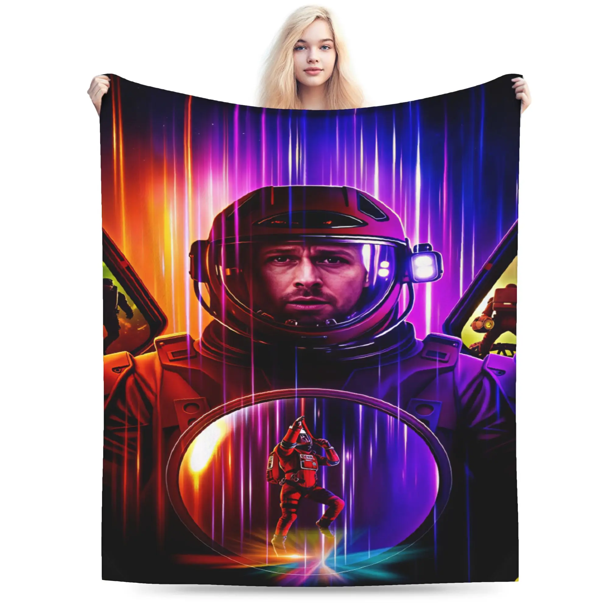 Cozy Blanket Camping Project Hail Mary Throw Blanket Trend  Bedspread For Living Room