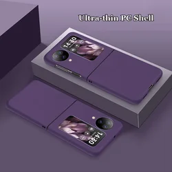 Ultra-thin Matte Anti-fingerprint PC Case For Oppo Find N3 N2 Flip Shockproof Back Cover Shell Protector