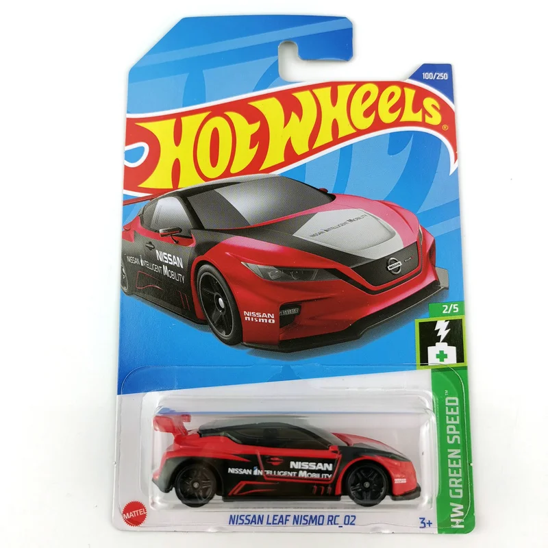 

2022-100 Hot Wheels Cars NISSAN LEAF NISMO RC_02 1/64 Metal Die-cast Model Collection Toy Vehicles