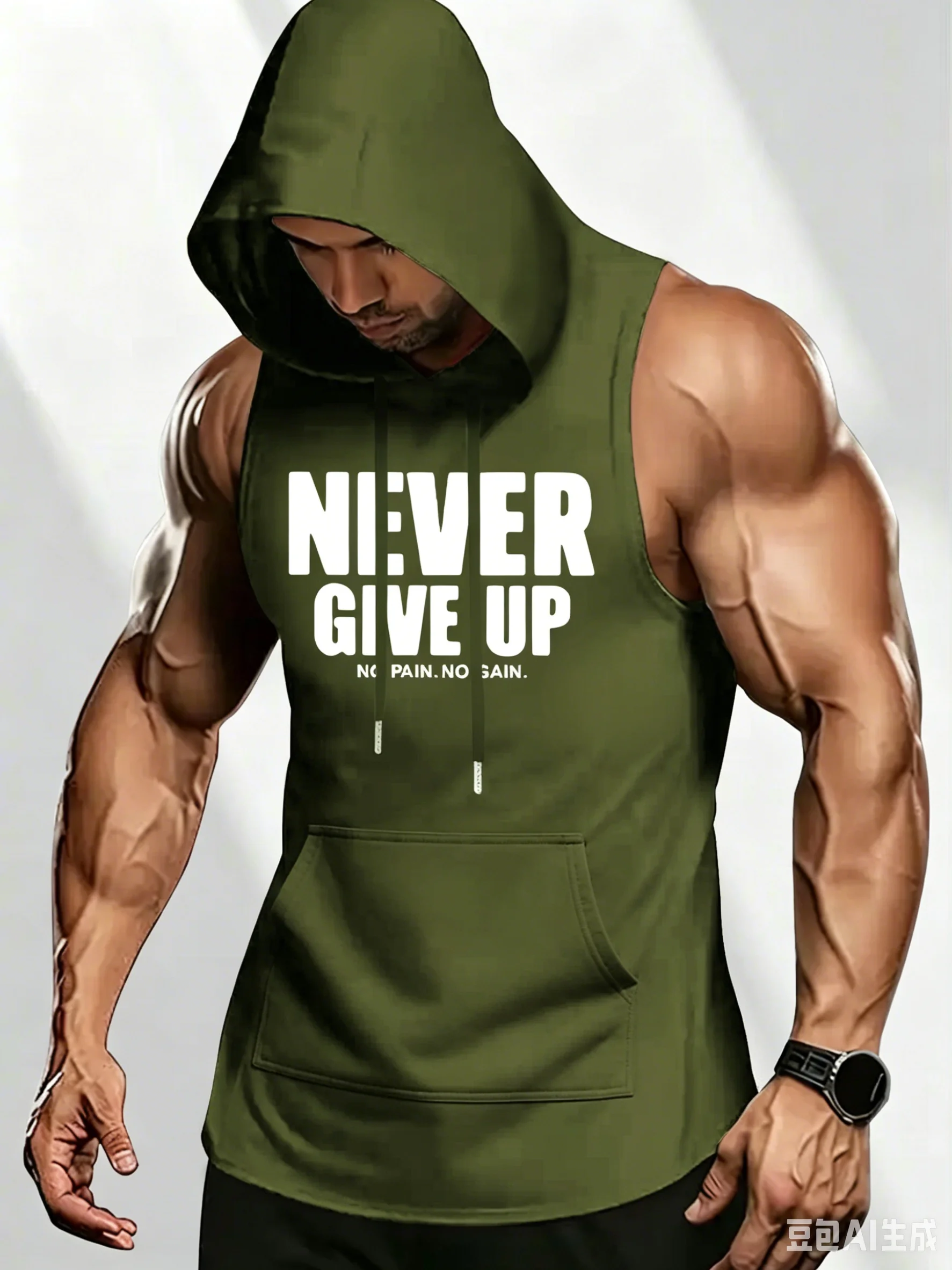 Ärmelloses Kapuzen-Tanktop mit – Outdoor Sport Hoodie Bewertung und Preis
