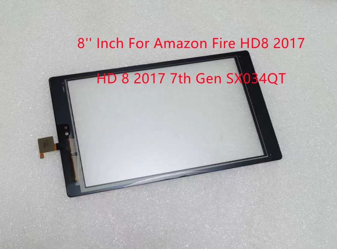 جديد 8 ''بوصة لامازون النار HD 8 2017 HD8 2017 7th Gen SX034QT محول الأرقام بشاشة تعمل بلمس لوحة استبدال الشاشة 100% اختبار #2