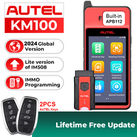 Autel MaxiIM KM100 Key Fob Programmer Immobilizer Tool Key Creation IMMO Learning Chip Read Write Cloning Frequency Detection