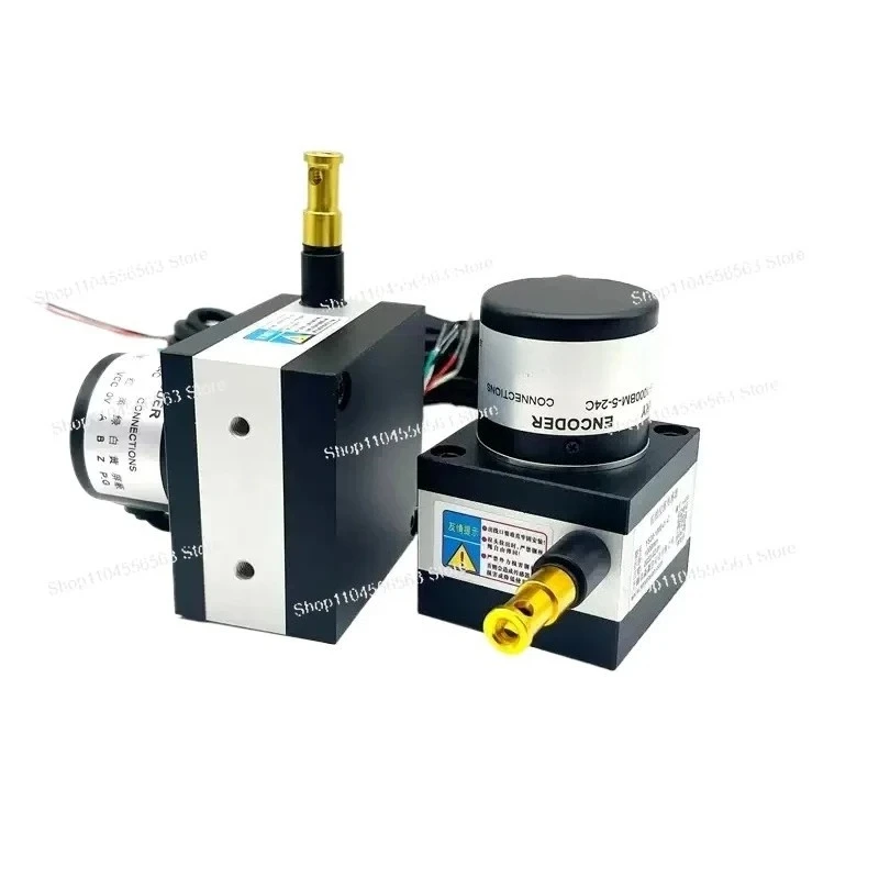 Potentiometer Type Position Sensor Draw Wire Rope Linear Transducer Pull Wire Sensor Pull Rope BriterEncoder