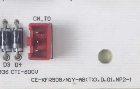 good for midea  air conditioner computer board CE-KFRSDG/N1Y-AB control board CE-KFR90GN1Y-AB part