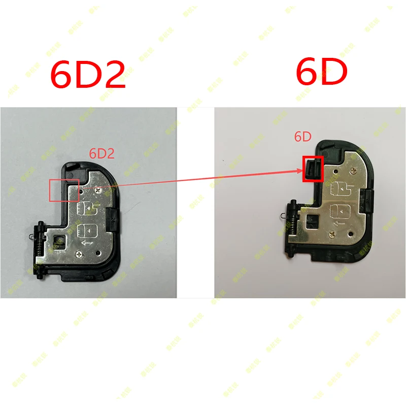 For Canon 6D Mark II 6D2 6D 1st 6D 2nd Battery Compartment Cover Camera Detail Accesories Repair Parts Digital Replacement Parts