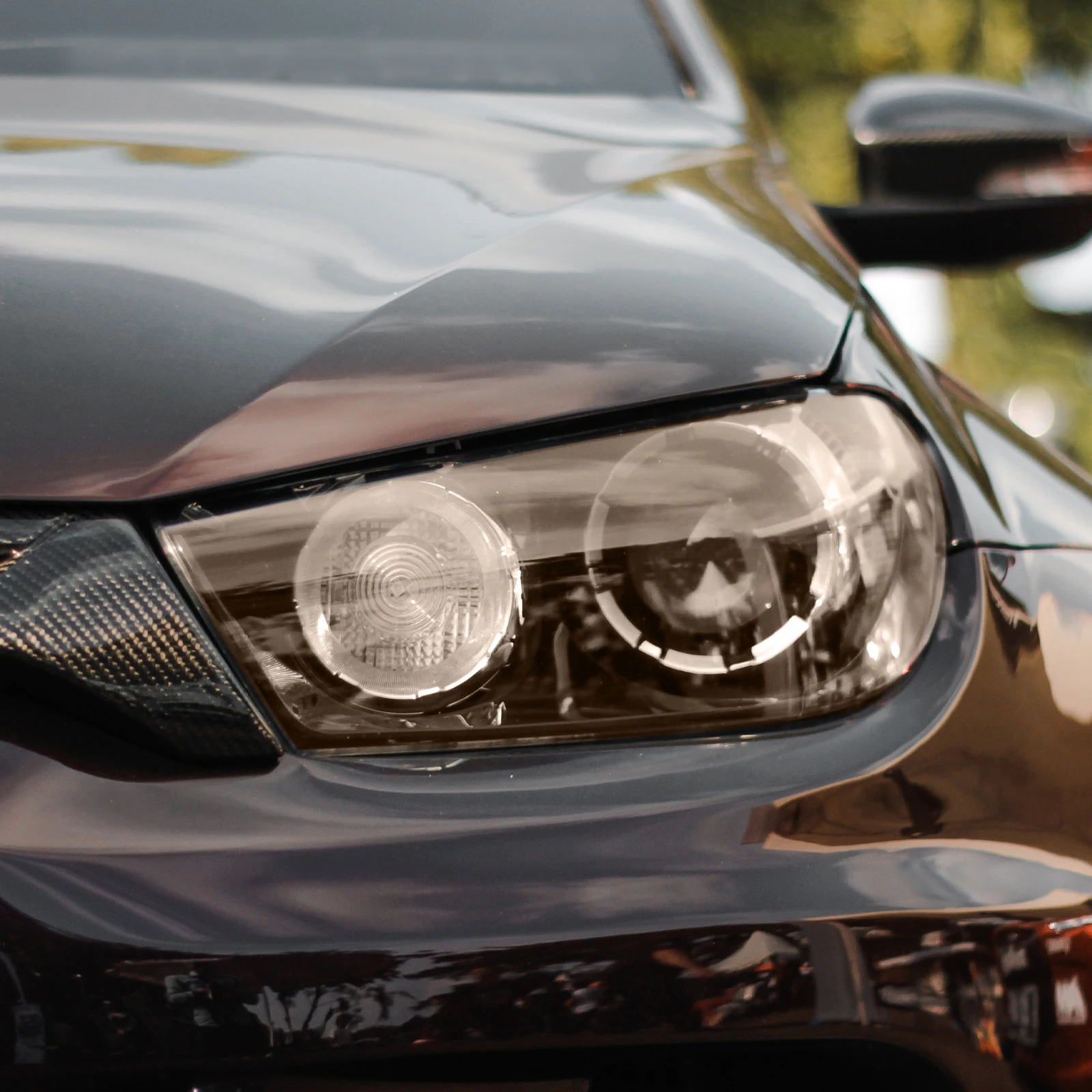 

30X150Cm Car Sticker Smoke Fog Headlight Taillight Tint Vinyl Film Decals Light Black Stretchable Heat Resistant Scratch Aging