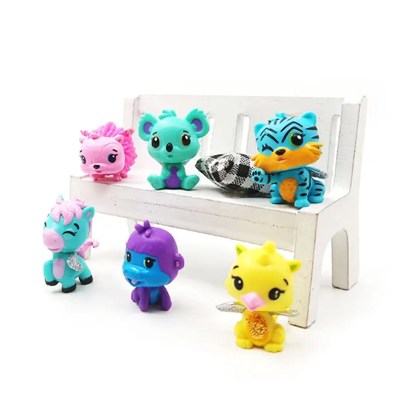 15 pezzi giocattoli per negozi animali piccoli mini animali vecchie figure collezione modelli paesaggistici