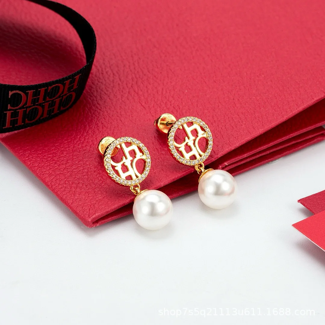 2026 أقراط CHHC للنساء ، أقراط متدلية متدلية ، مكعب زركونيا مضاد للحساسية ، هدايا مجوهرات عصرية Y2K ريترو #4