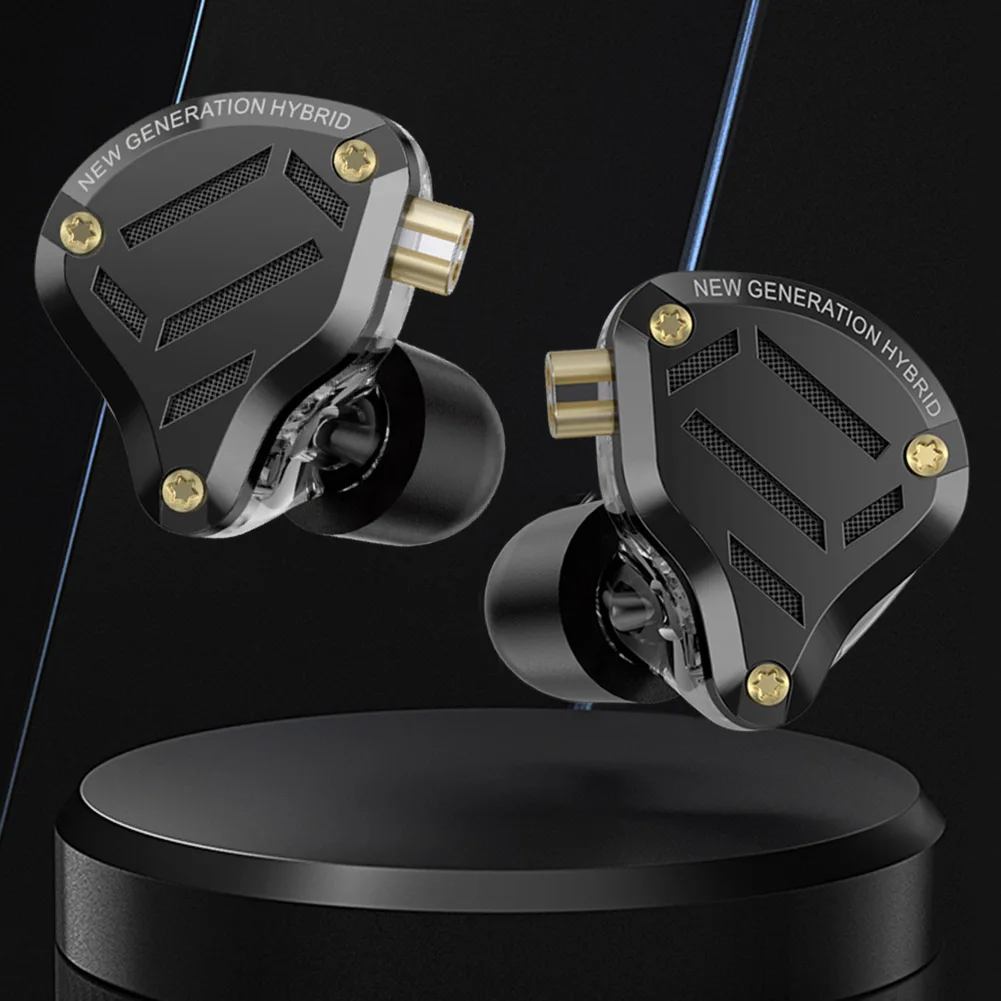 سماعات أذن مكونة من 4 مستويات ضبط التبديل سماعات داخل الأذن لموسيقي DJ لموسيقي الجهير غناء البوب لتشغيل الركض والمشي