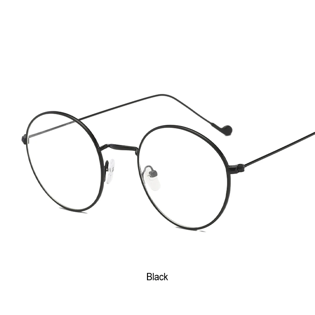 Metal Stylish Frame Glasses With Anti Blue Light Lens Suitable For Different Occasions Eyes