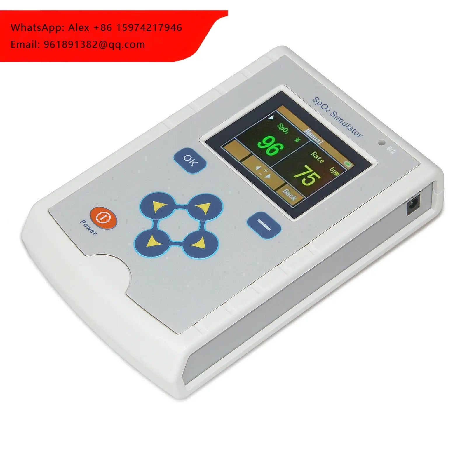 

Simulator Pulse Tester Pulse Analyzers Blood Saturation CONTEC MS100