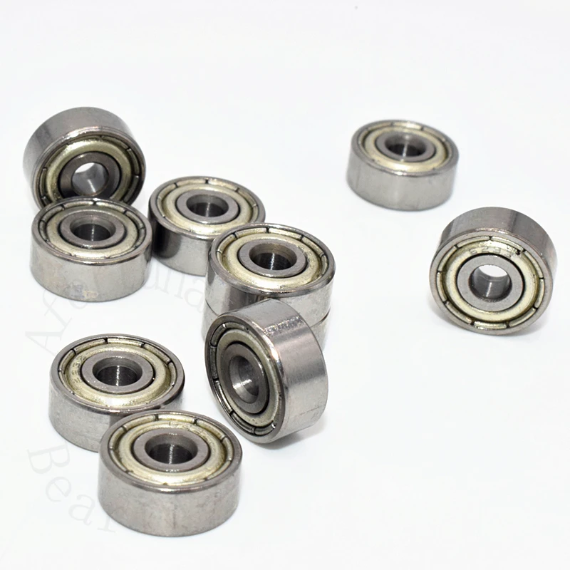 Bearing 623ZZ 10 Pieces 3*10*4(mm) free shipping chrome steel Metal Sealed High speed Mechanical equipment parts