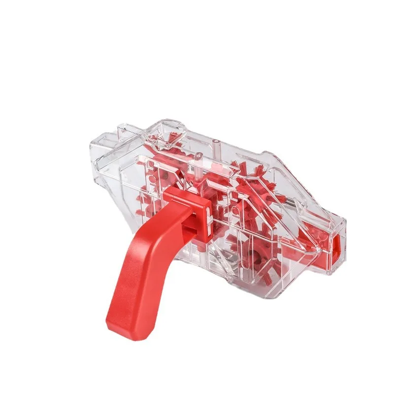 For bicycle chain washers, transparent visual, immersion chain washers, cycling gear accessories