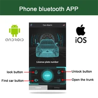 GIORDON Universal Car Guard Against Theft System Central Kit Door Lock Keyless APP With Remote Contr Entry System Central Lockin 4