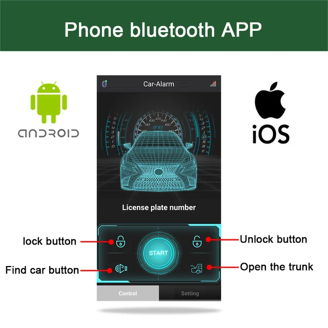 GIORDON Universal Car Guard Against Theft System Central Kit Door Lock Keyless APP With Remote Contr Entry System Central Lockin 4 GIORDON Universal Car Guard Against Theft System Central Kit Door Lock Keyless APP With Remote Contr Entry System Central Lockin 4