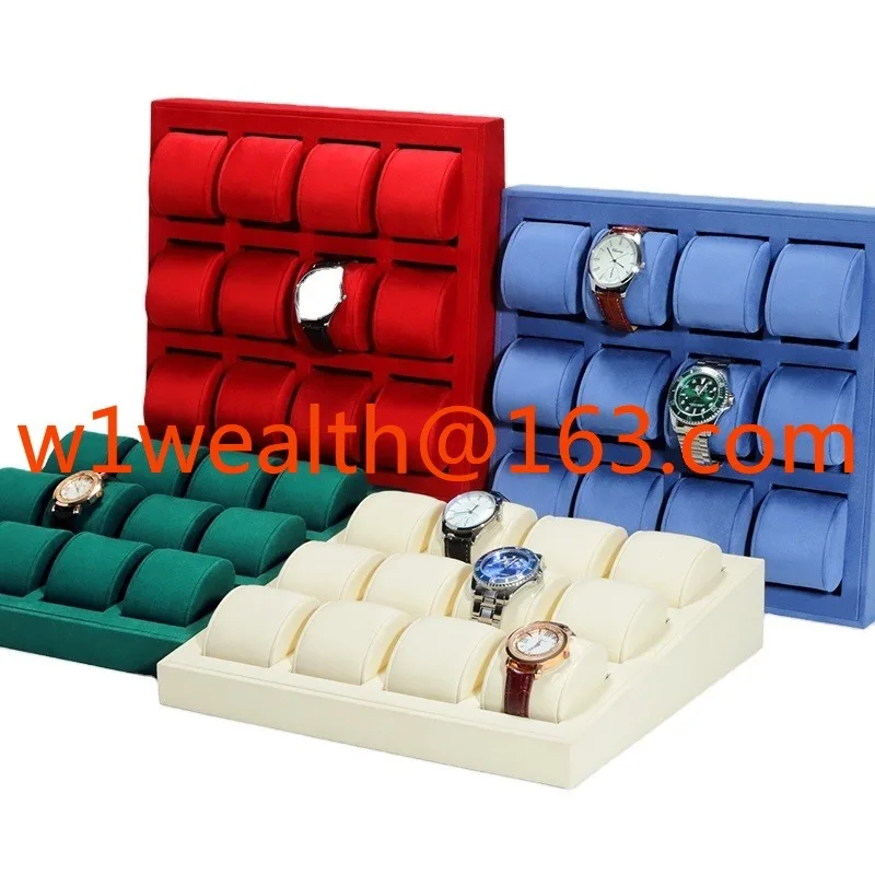 

Bracelet, jewelry watch holder, microfiber watch holder, display stand, with jewelry showroom pillow