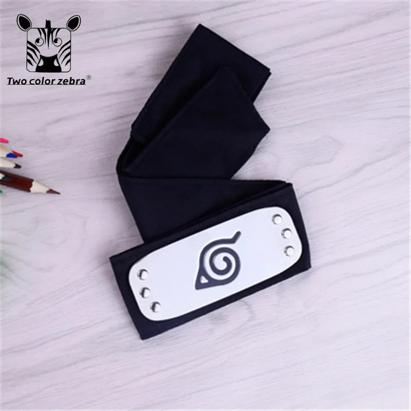 Cosplay Anime Ninja Hatake Kakashi rękawice maska pałąk broń pakiet rekwizyt Cosplay kostium Anime akcesoria rekwizyty Halloween