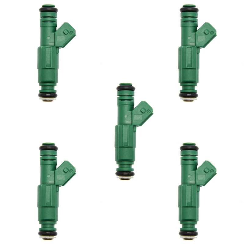 5X Green Giant 42Lb E85 440Cc Fuel Injector 0280 155 968 0280155968 Fuel Injector For - VOLVO Golf