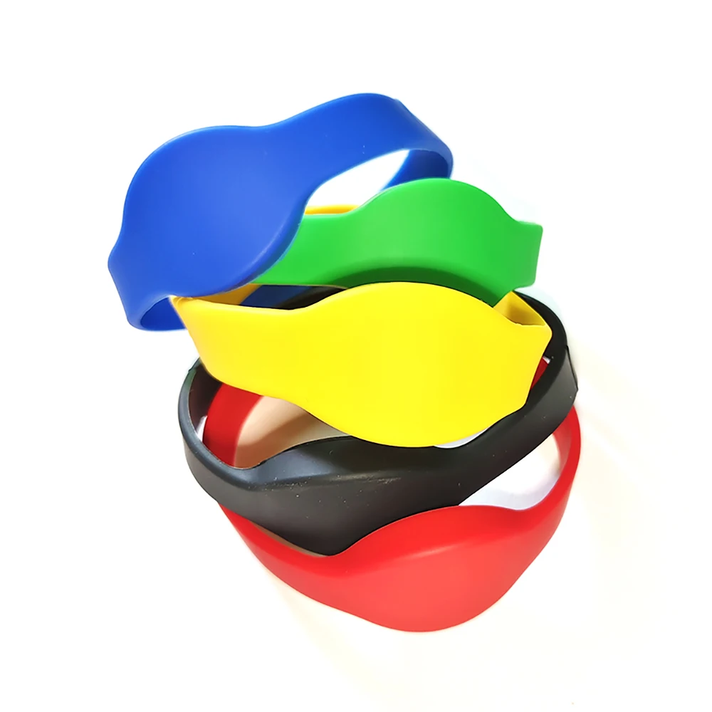 1Pc/Lot 125Khz EM4100 TK4100 Wristband RFID Bracelet ID Silicone Band Read Only Access Control Card For Swimming Pool Sauna