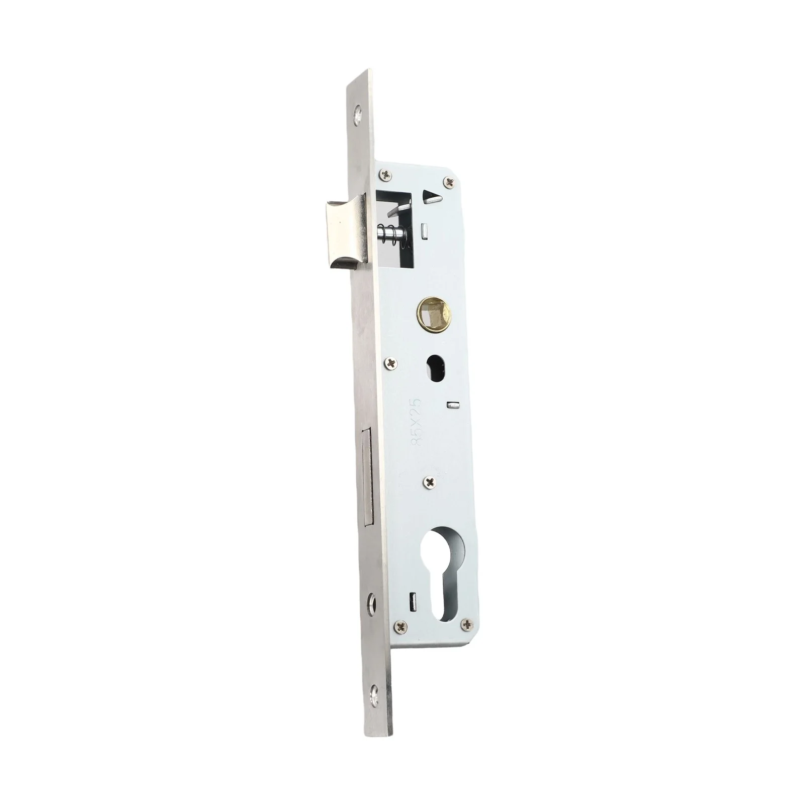 For Garden Doors Mortice Lock Garden Gate Installation 360 Rotating Latch 85x25mm Backset Cold Rolled Steel Construction